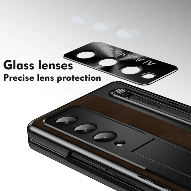 All-in-one anti-fall protective phone case with film for Samsung ZFold4/5 (free stylus)