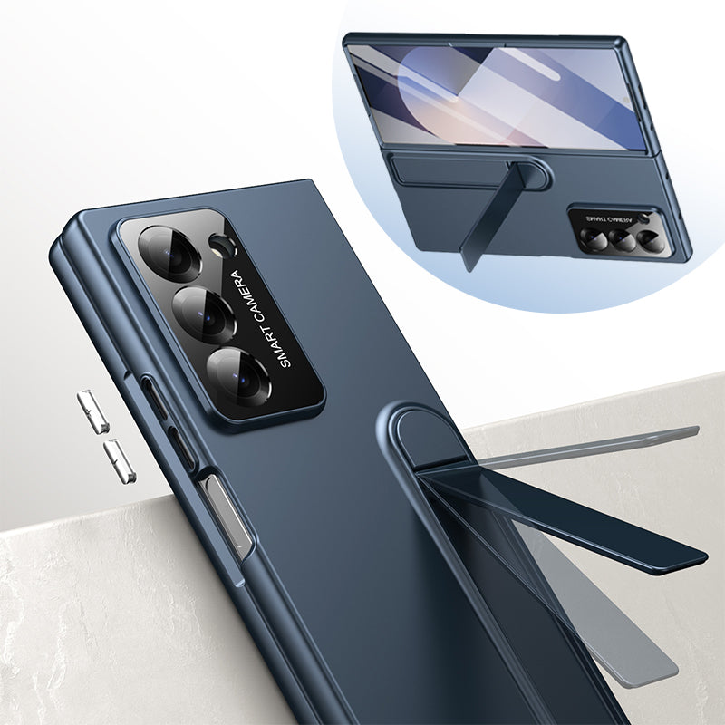 All-in-one Folding Stand Protective Shell with Front Screen Protector for Samsung Galaxy Z Fold6/5/4/3