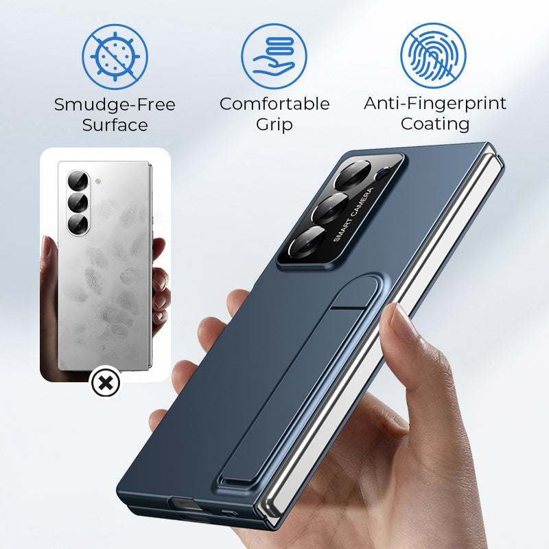 All-in-one Folding Stand Protective Shell with Front Screen Protector for Samsung Galaxy Z Fold6/5/4/3