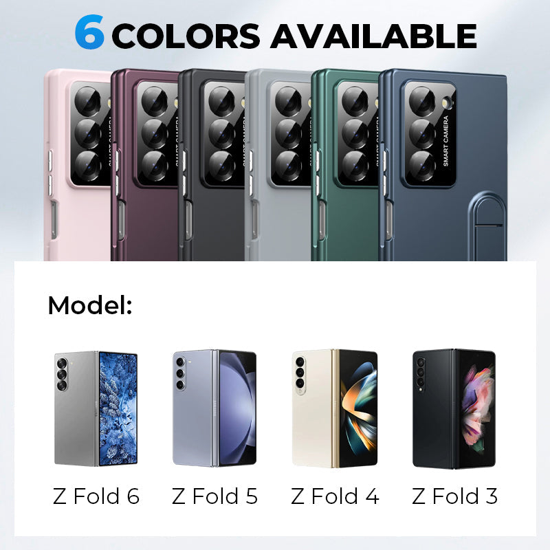 All-in-one Folding Stand Protective Shell with Front Screen Protector for Samsung Galaxy Z Fold6/5/4/3