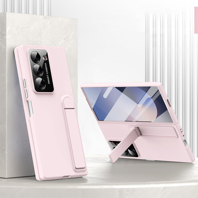 All-in-one Folding Stand Protective Shell with Front Screen Protector for Samsung Galaxy Z Fold6/5/4/3