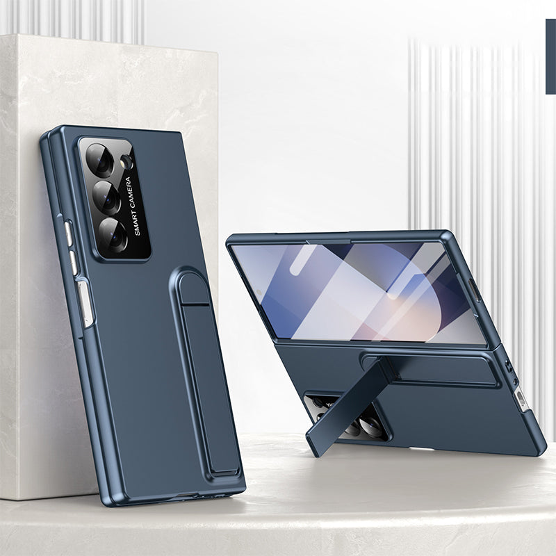 All-in-one Folding Stand Protective Shell with Front Screen Protector for Samsung Galaxy Z Fold6/5/4/3