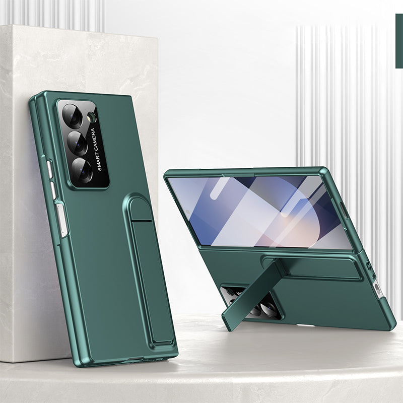 All-in-one Folding Stand Protective Shell with Front Screen Protector for Samsung Galaxy Z Fold6/5/4/3