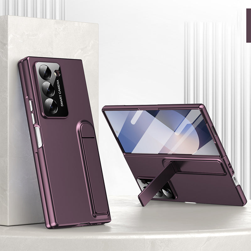 All-in-one Folding Stand Protective Shell with Front Screen Protector for Samsung Galaxy Z Fold6/5/4/3