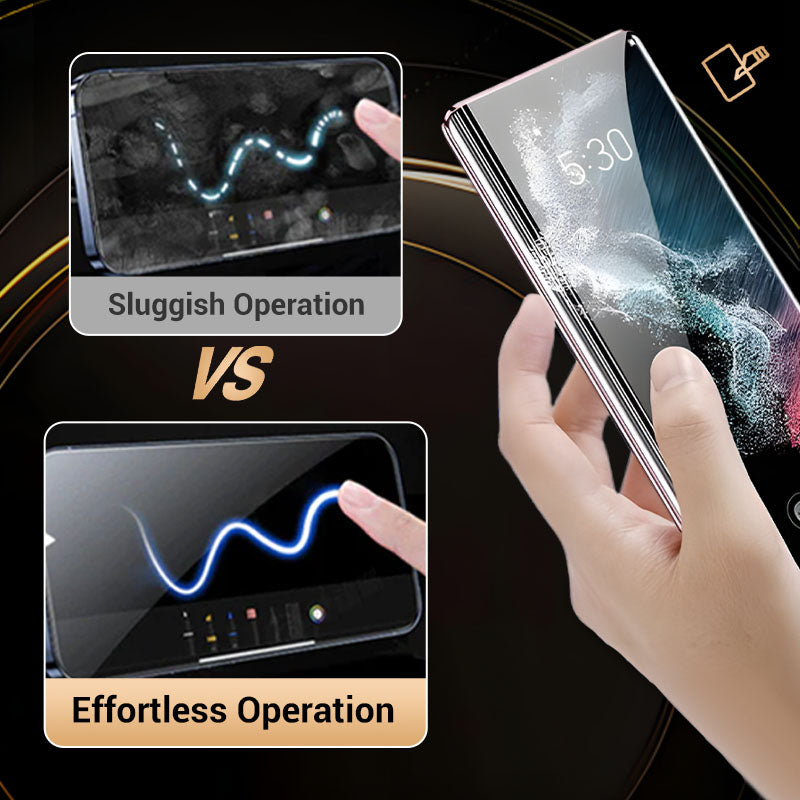 Anti-peeping Magnetic Tempered Glass Double-sided Phone Case（Series S21-25）