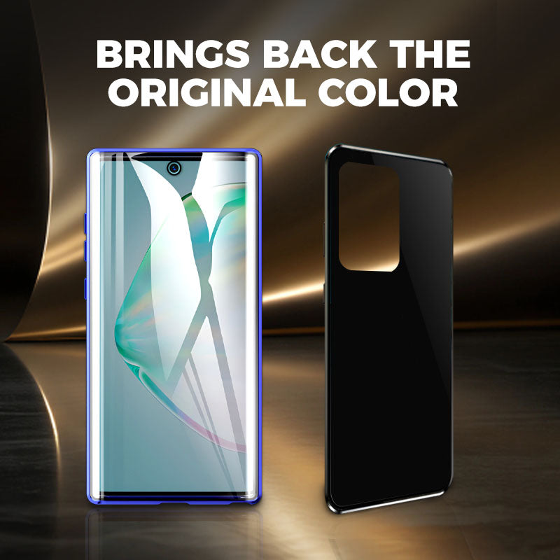 Anti-peeping Magnetic Tempered Glass Double-sided Phone Case（Series S21-25）