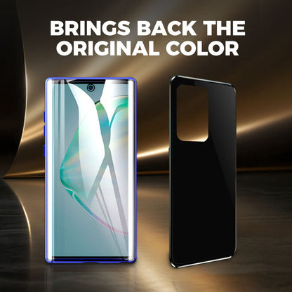 Anti-peeping Magnetic Tempered Glass Double-sided Phone Case（Series S21-25）