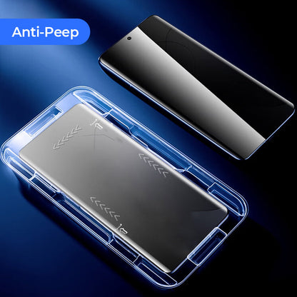 Anti-peep & 4K HD Glass Screen Protector with Auto Dust-elimination Installation（Series S21-25）
