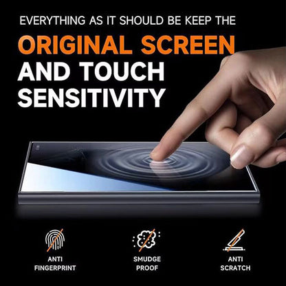 4K HD/Anti-Peeping Tempered Glass Screen Protector with Auto Dust-elimination Installation（Series S22-25）