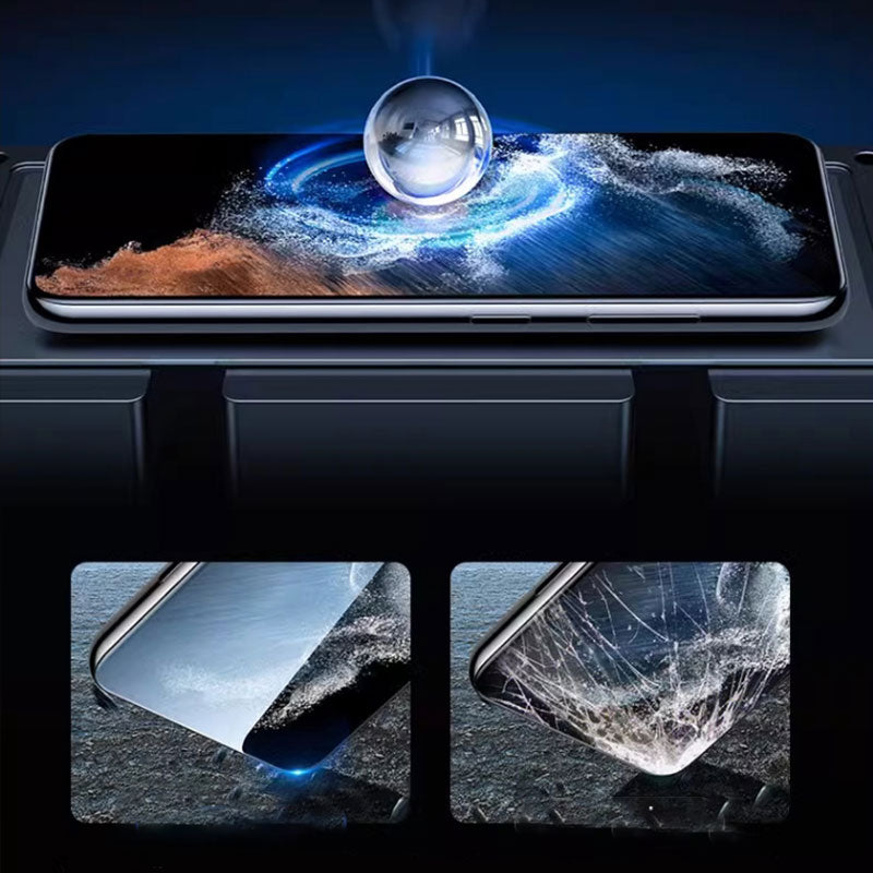 4K HD/Anti-Peeping Tempered Glass Screen Protector with Auto Dust-elimination Installation（Series S22-25）