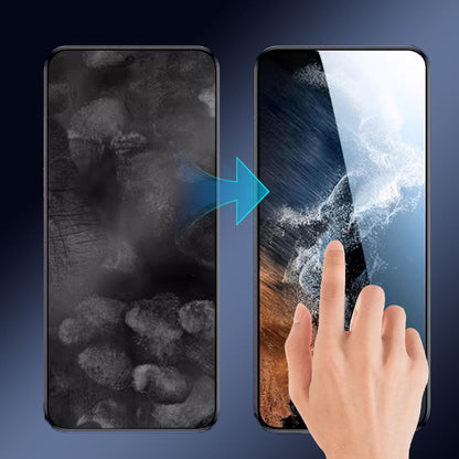 4K HD/Anti-Peeping Tempered Glass Screen Protector with Auto Dust-elimination Installation（Series S22-25）