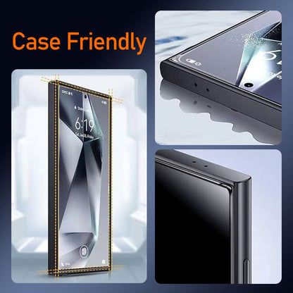 4K HD/Anti-Peeping Tempered Glass Screen Protector with Auto Dust-elimination Installation（Series S22-25）