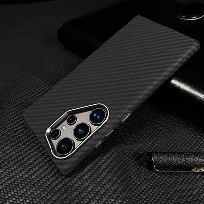 Anti-Fall Protective Case with Built-in Magnetic Ring for Galaxy S23/24 Series