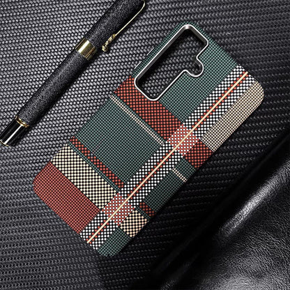 Anti-Fall Protective Case with Built-in Magnetic Ring for Galaxy S23/24 Series