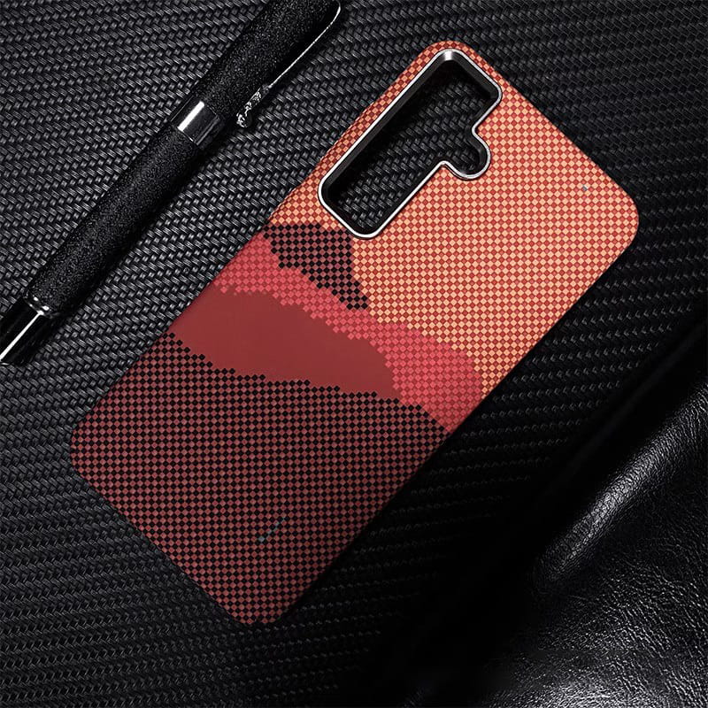 Anti-Fall Protective Case with Built-in Magnetic Ring for Galaxy S23/24 Series