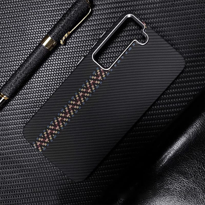 Anti-Fall Protective Case with Built-in Magnetic Ring for Galaxy S23/24 Series