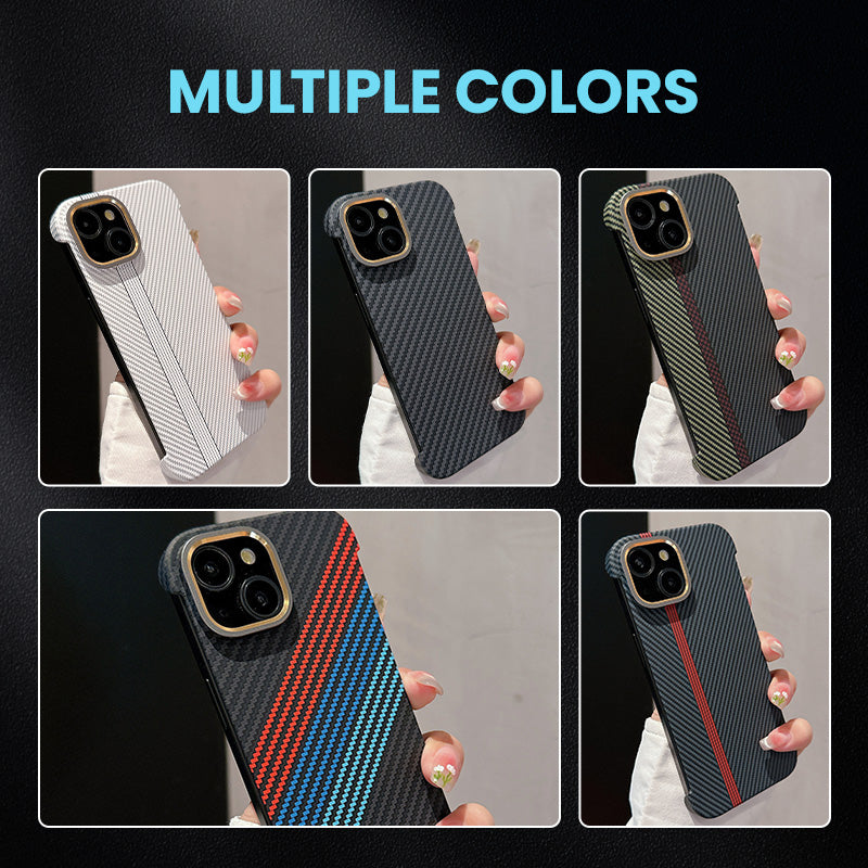 🎁Hot Sale 50% OFF⏳Carbon Fiber Shockproof Frameless Slim Phone Case
