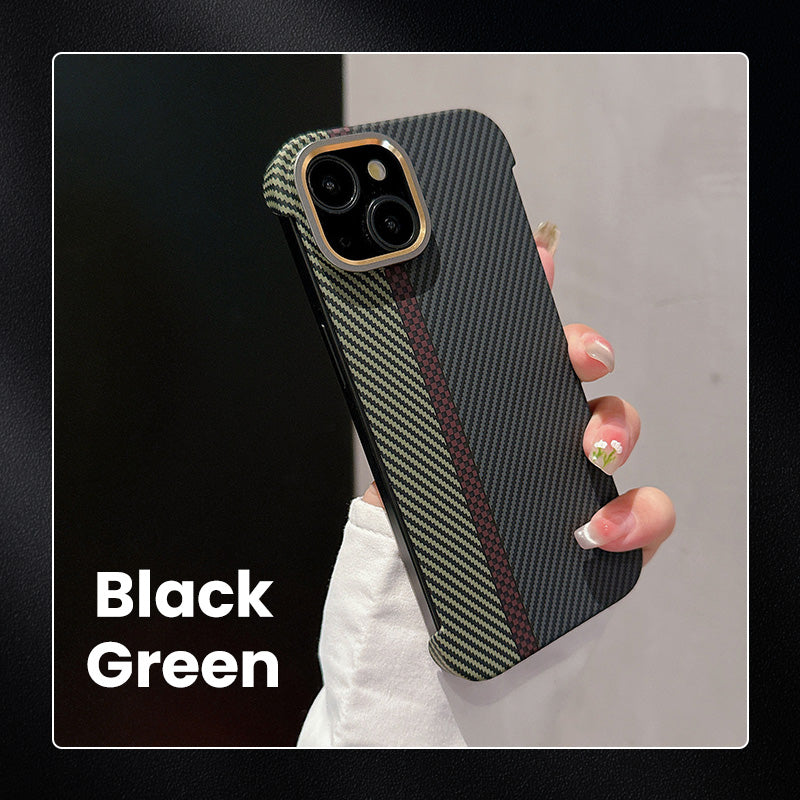 🎁Hot Sale 50% OFF⏳Carbon Fiber Shockproof Frameless Slim Phone Case