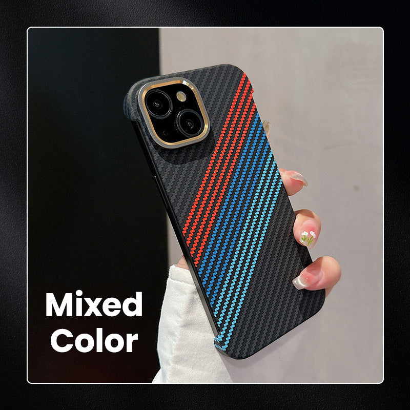 🎁Hot Sale 50% OFF⏳Carbon Fiber Shockproof Frameless Slim Phone Case