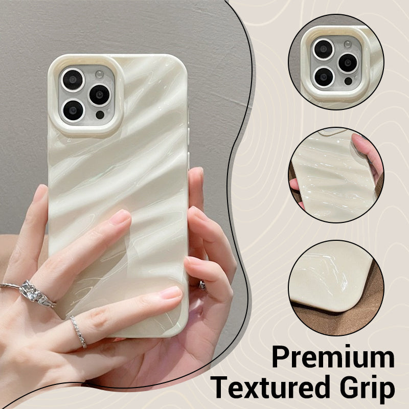 3D Wave Pattern Phone Case for iPhone