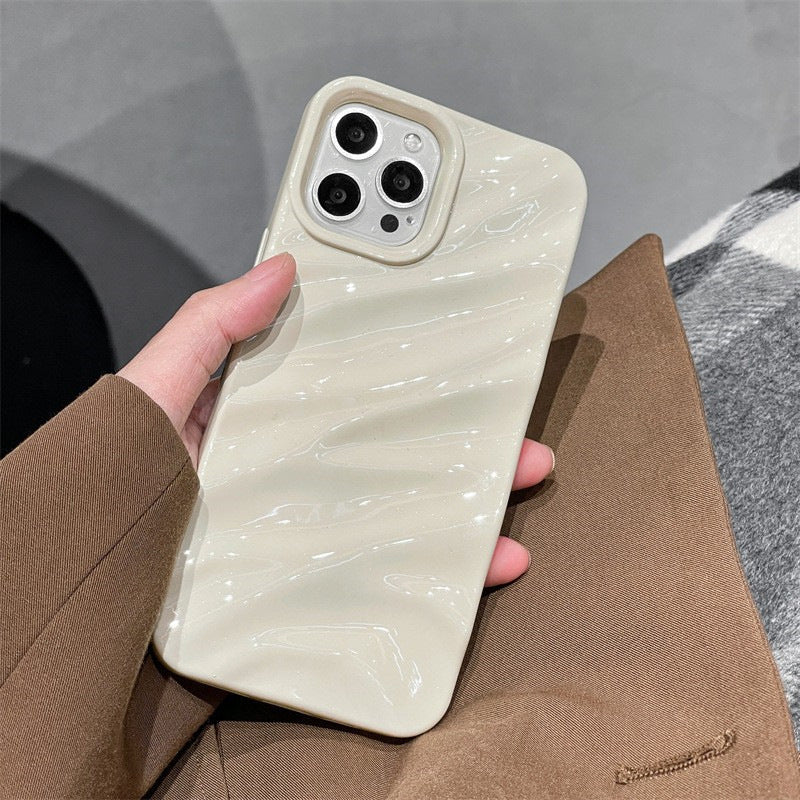 3D Wave Pattern Phone Case for iPhone