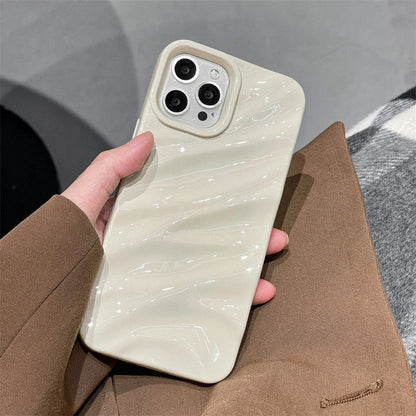 3D Wave Pattern Phone Case for iPhone