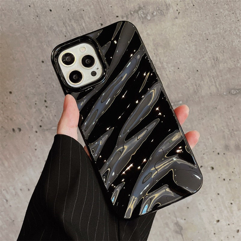 3D Wave Pattern Phone Case for iPhone