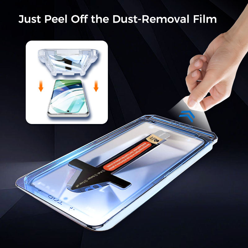 🔥Hot Sale 50%🔥4K HD/Anti-Peeping Tempered Glass Screen Protector with Auto Dust-elimination Installation for Samsung